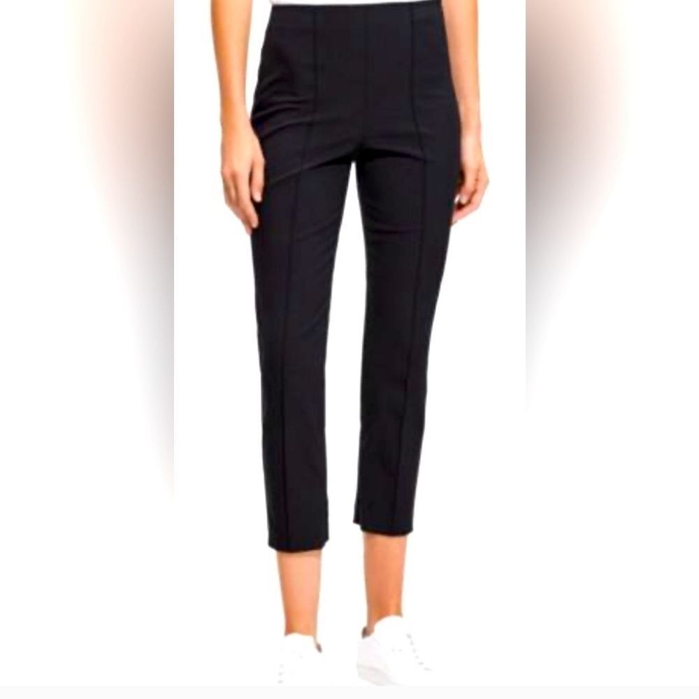 Theory Black Pintuck Skinny Trousers Black Women’s Sz 4